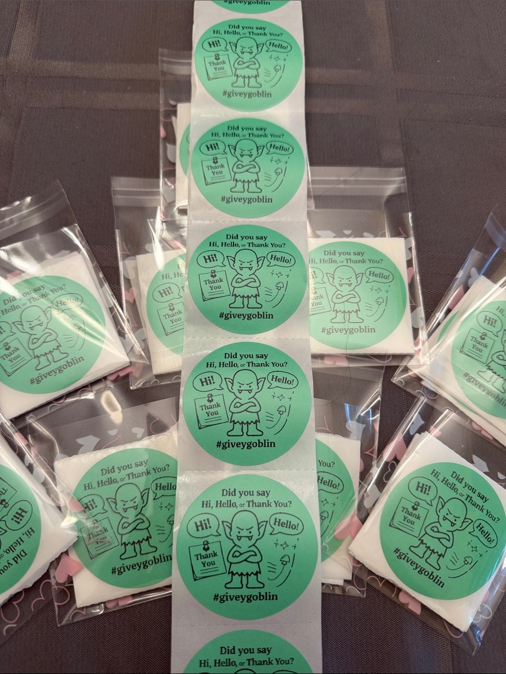 Giveygoblin Stickers 10qty